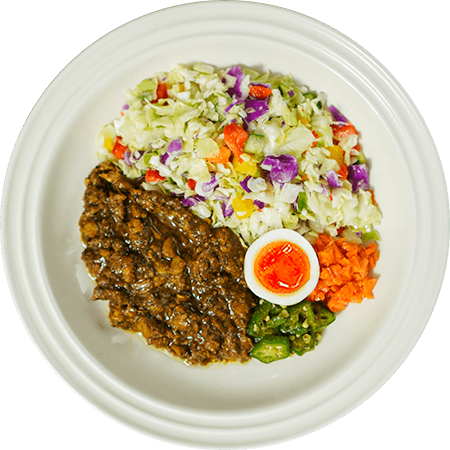 ロカボな黒キーマ