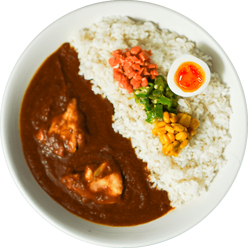 欧風チキンカリー
