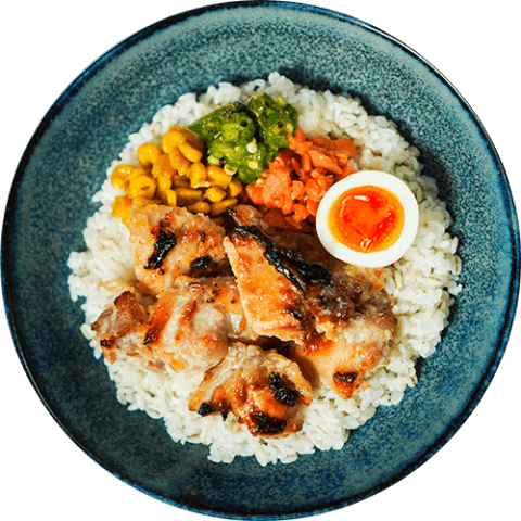 塩麹チキンライス